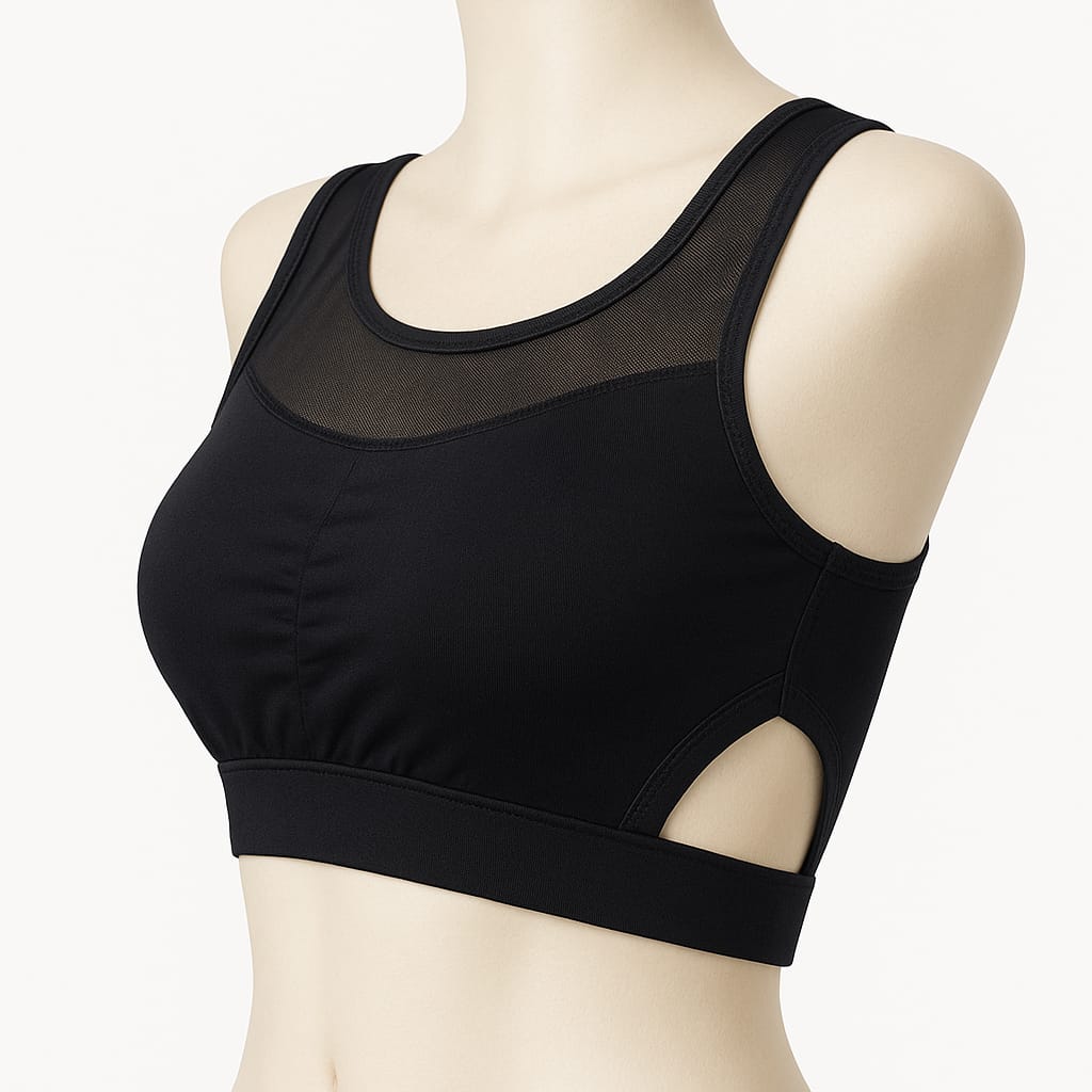 Black Sports Bra