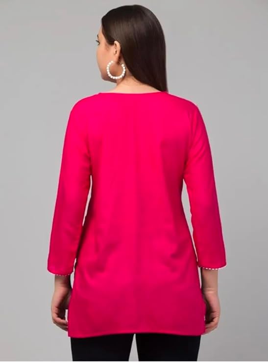 Embroidery Short Kurti