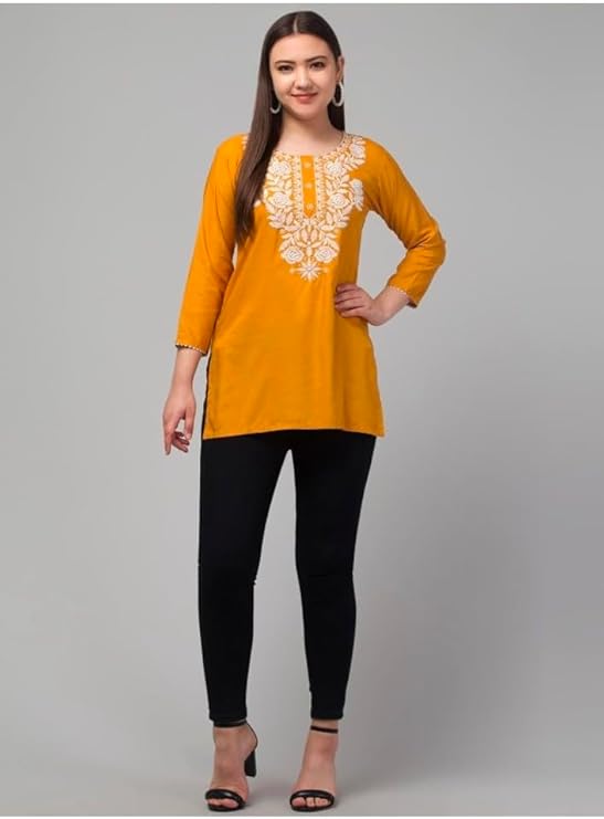 Embroidery Short Kurti