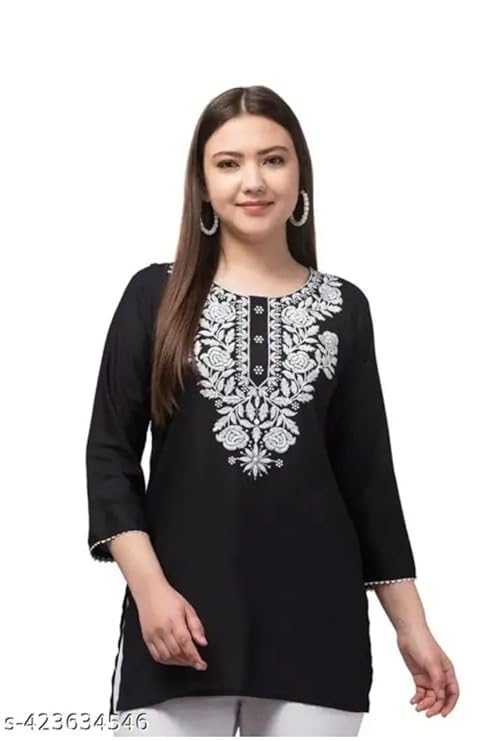 Embroidery Short Kurti