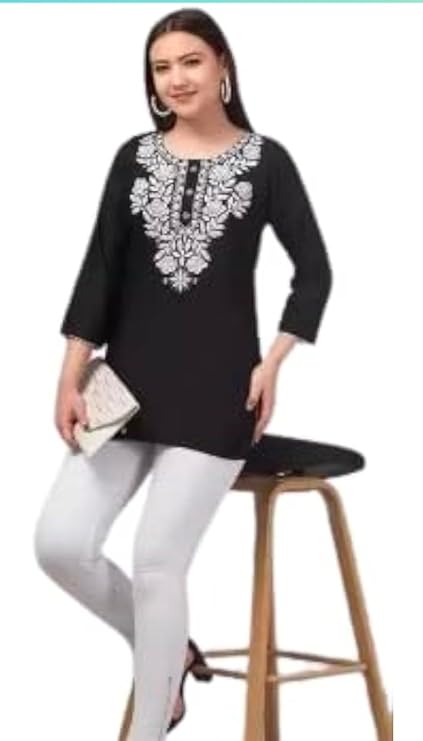 Embroidery Short Kurti