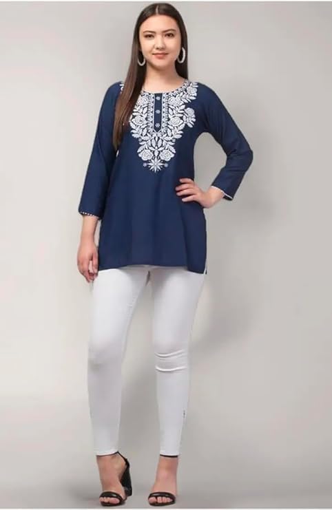 Embroidery Short Kurti