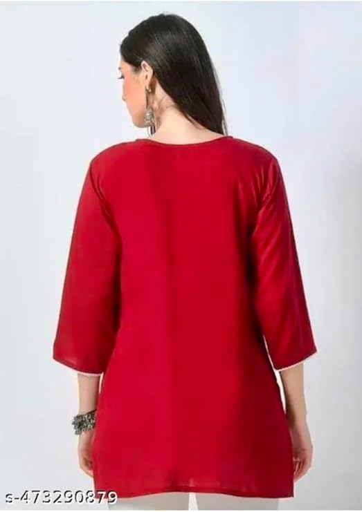 Embroidery Short Kurti