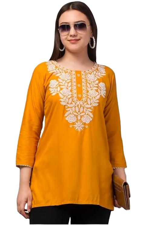 Embroidery Short Kurti