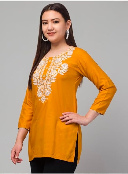 Embroidery Short Kurti