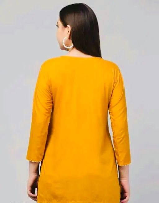 Embroidery Short Kurti