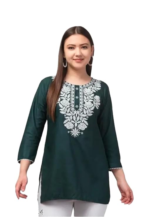 Embroidery Short Kurti