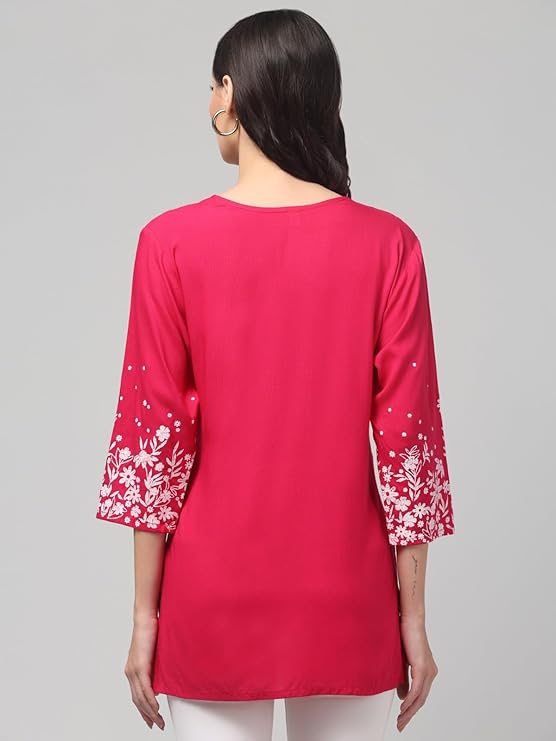 Short Kurti With Embroidery