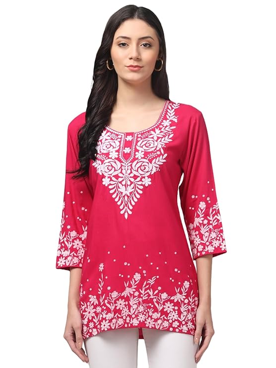 Short Kurti With Embroidery