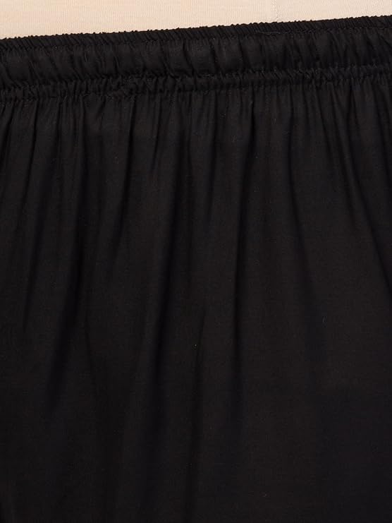 Trendy Rayon Gold Plazo