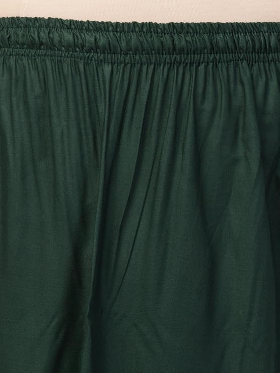 Trendy Rayon Gold Plazo