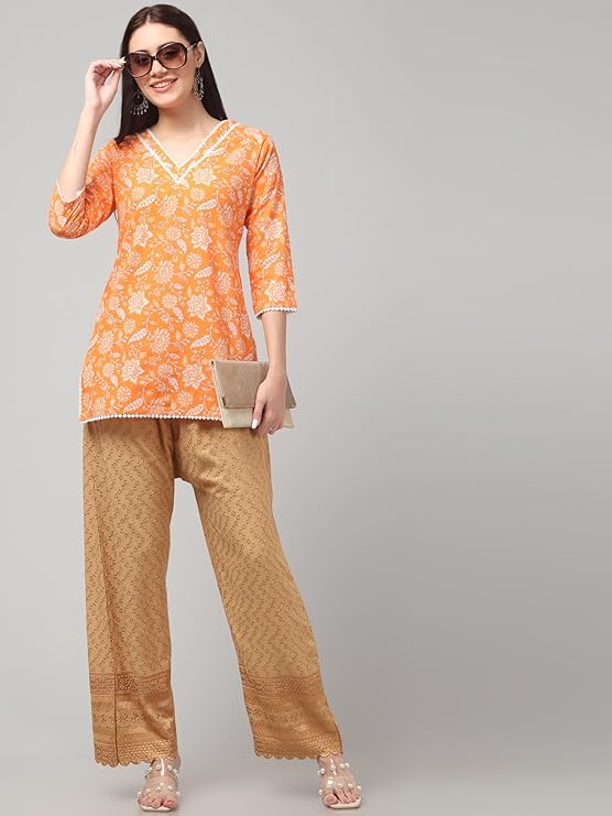 Ethnic Plazo With Embroidery