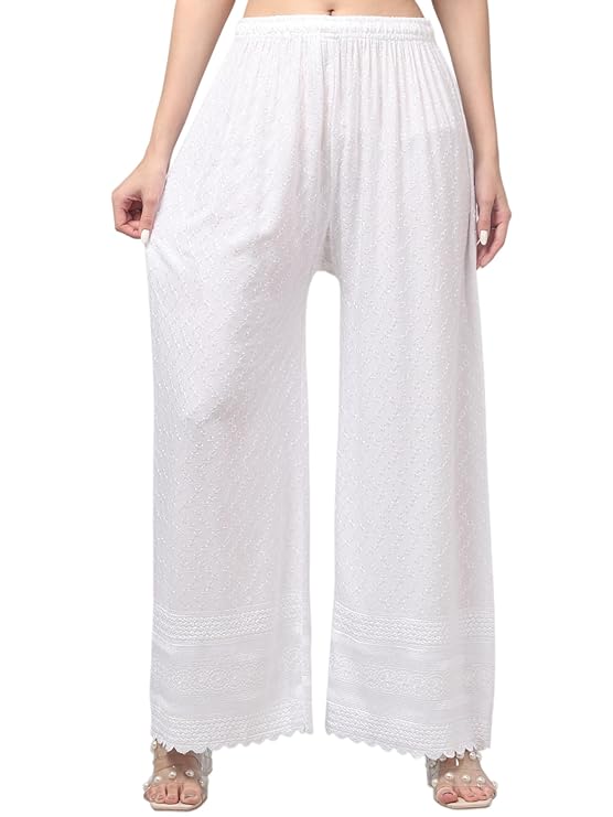 Ethnic Plazo With Embroidery