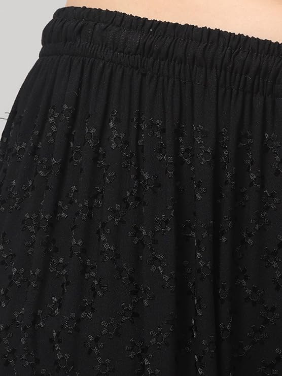 Ethnic Plazo With Embroidery