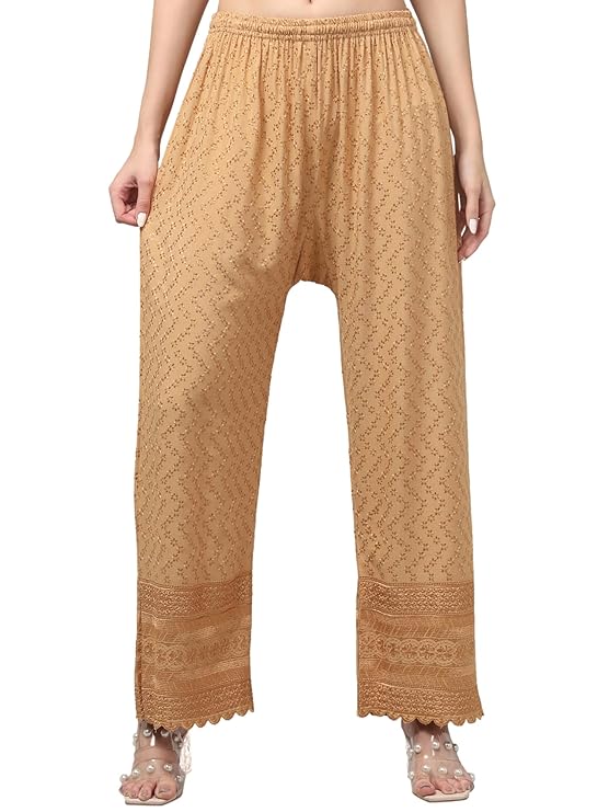 Ethnic Plazo With Embroidery