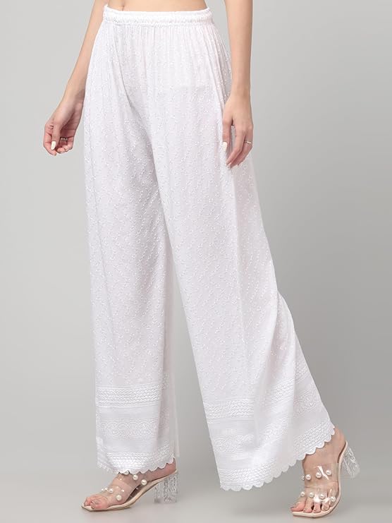 Ethnic Plazo With Embroidery