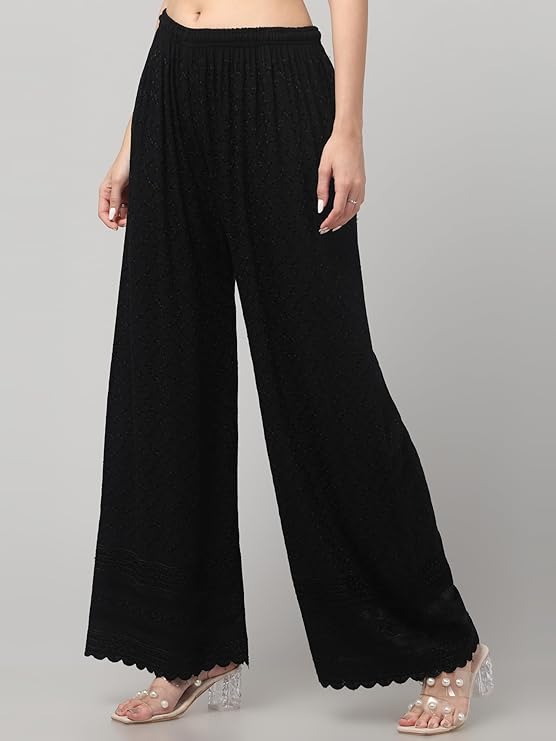 Ethnic Plazo With Embroidery