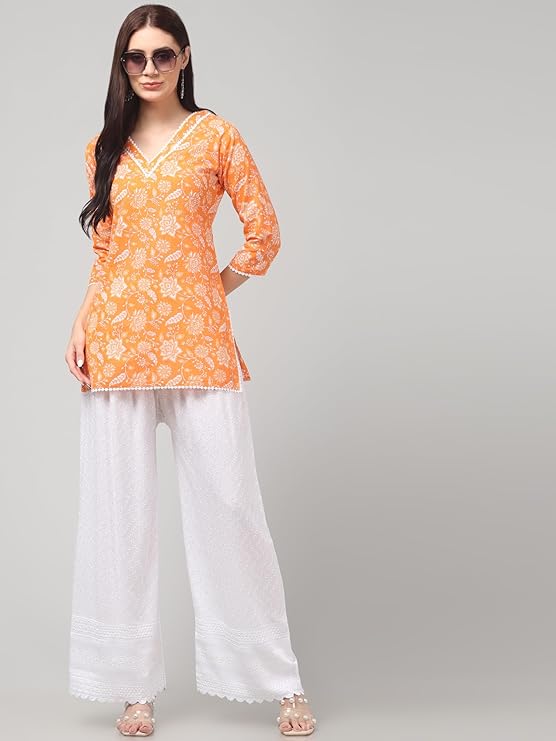 Ethnic Plazo With Embroidery