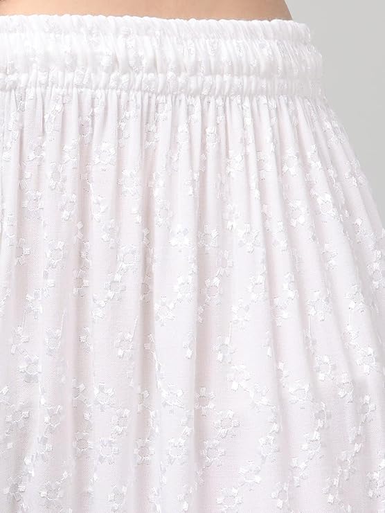 Ethnic Plazo With Embroidery