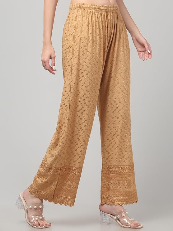 Ethnic Plazo With Embroidery