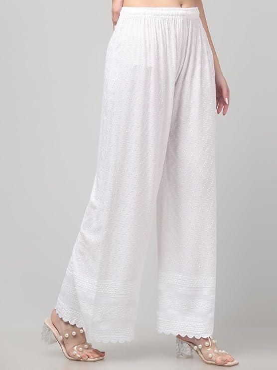 Ethnic Plazo With Embroidery