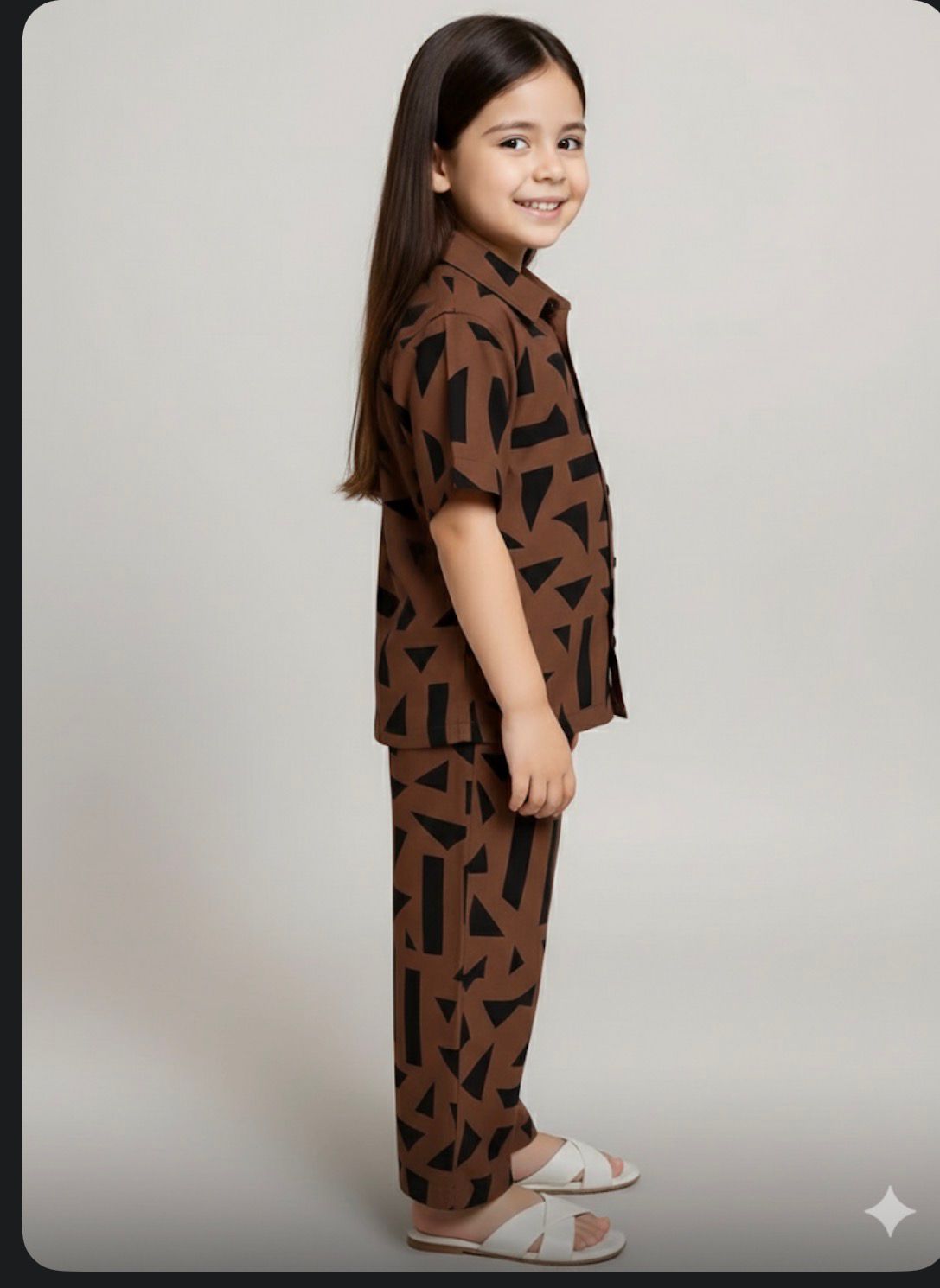 COTTON PRINT KIDS CORD SET