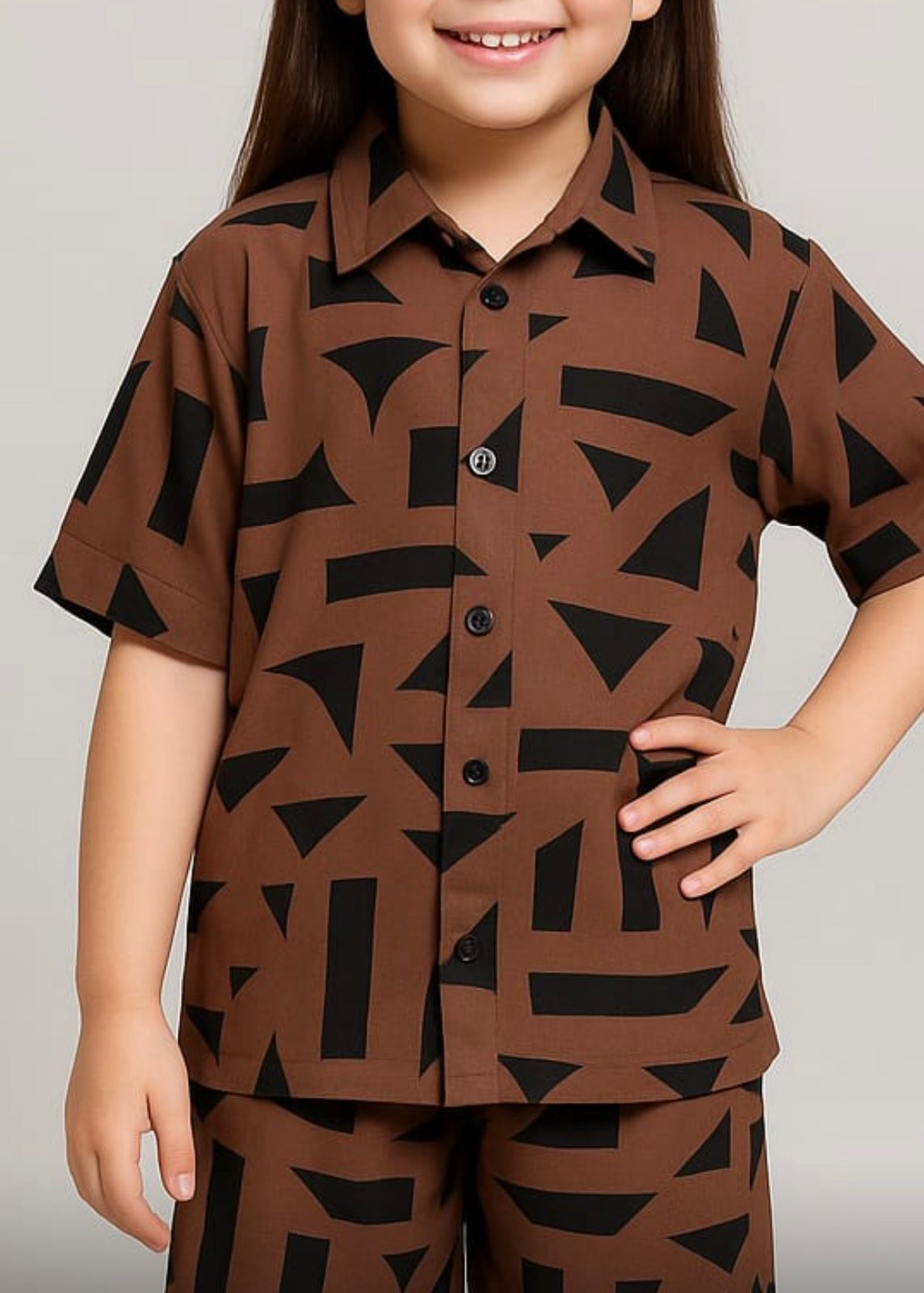 COTTON PRINT KIDS CORD SET