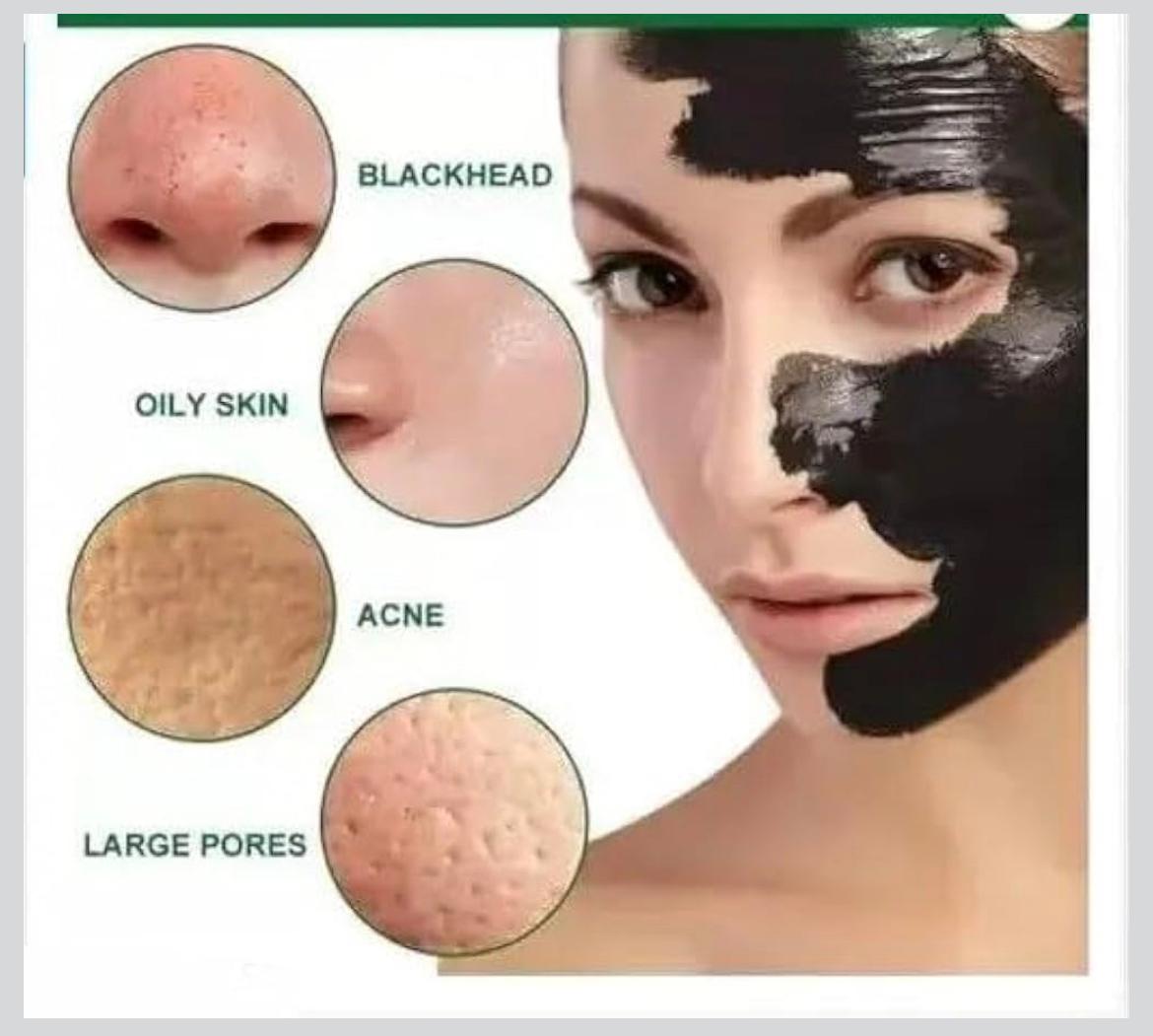 Charcoal Black Peel Off Mask for Men & Women