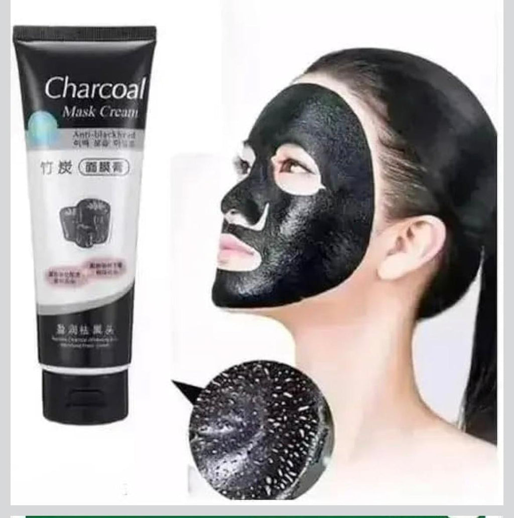 Charcoal Black Peel Off Mask for Men & Women