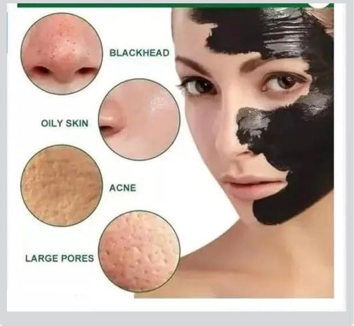 Charcoal Black Peel Off Mask for Men & Women